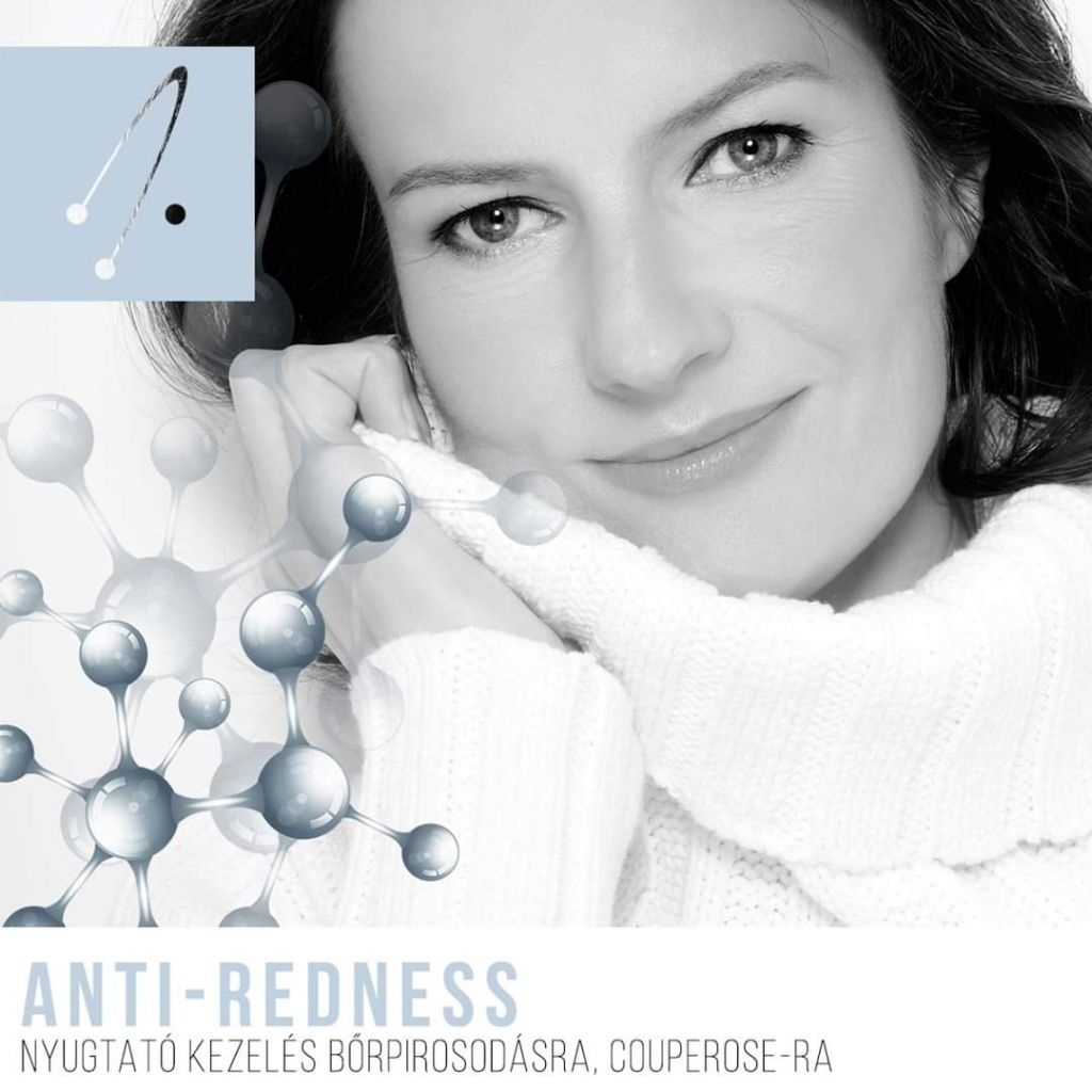 ANTI-REDNESS nyugtató kezelés bőrpirosodásra, couperose-ra